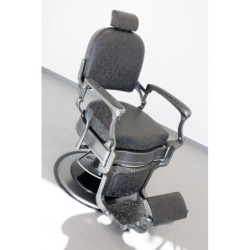 Salonshop - scaun pentru frizerie -  negru