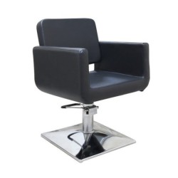 Salonshop - scaun pentru coafura - negru - Ref.14058