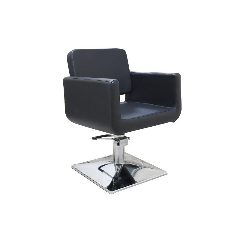 Salonshop - scaun pentru coafura - negru - Ref.14058