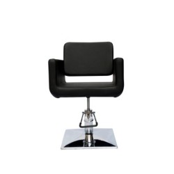 Salonshop - scaun pentru coafura - negru - Ref.14058