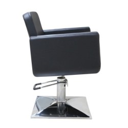 Salonshop - scaun pentru coafura - negru - Ref.14058