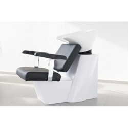 Salonshop - unitate de spalare - negru cu vas alb - scafa Ref.14056