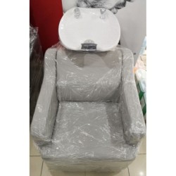 Salonshop - unitate de spalare - gri deschis cu vas alb Ref.14048