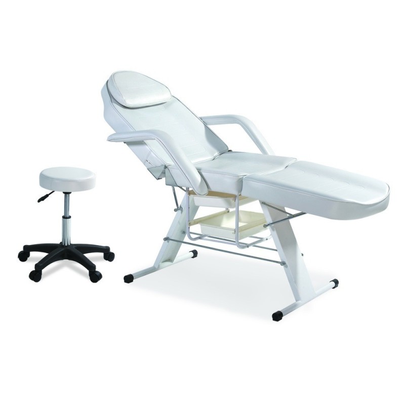 Set Salonshop Pat Cosmetic Profesional Alb și Ucenic asortat pentru saloane de înfrumusețare, spa și clinici de estetică. Confor