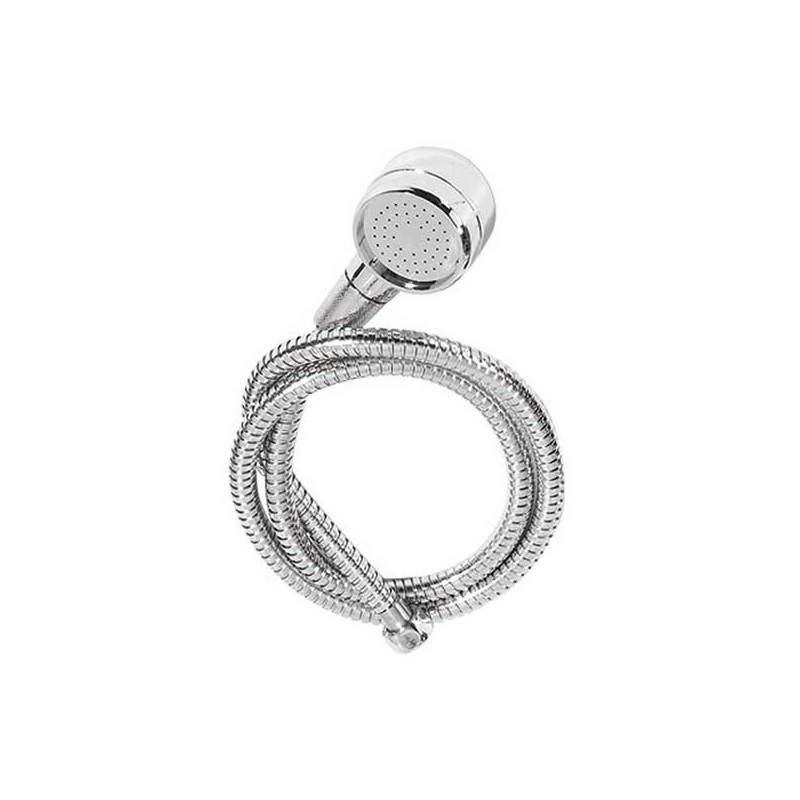 Robinet SALONSHOP Ref. 14029 profesional cromat pentru unitate de spălare coafor. Durabil, fiabil, control precis al apei în sal
