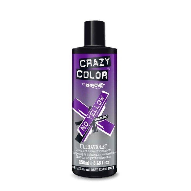 Crazy color | no yellow - sampon ultraviolet - 250ml