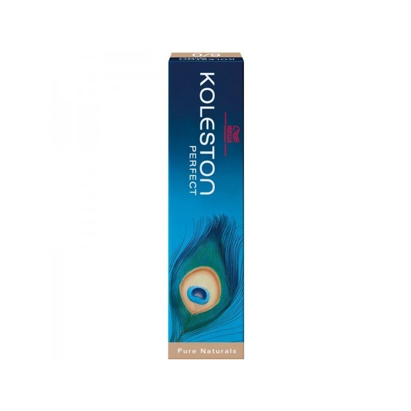4/ - castaniu mediu pur | koleston perfect | vopsea crema de par permanent | wella professionals - 60 ml