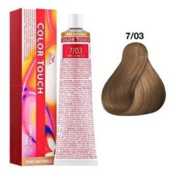 7/03 - blond mediu natural auriu - color touch - vopsea de par demi/semi permanenta | Wella Professionals - Vopsea 60 ml