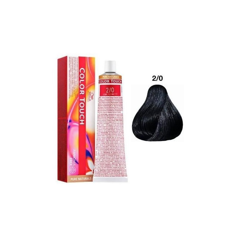 2/0 - pure naturals - color touch | wella professionals  - 60 ml
