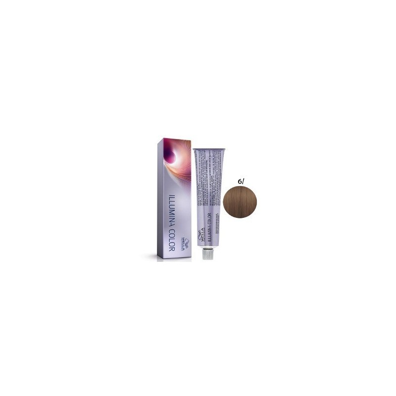 6/ - blond ã®nchis - illumina color - vopsea de par permanenta | Wella Professionals - Vopsea 60 ml