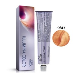 9/43 - blond luminos arämiu auriu - illumina color - vopsea de par permanenta | Wella Professionals - Vopsea 60 ml