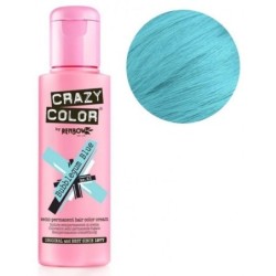 Nr. 63. - bubblegum blue - crazy color | vopsea de par semipermanenta - 100 ml