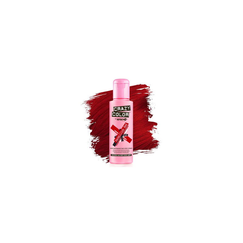 Nr. 40. - vermillion red - crazy color | vopsea de par semipermanenta - 100 ml