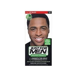 Jet black | H-60 | vopsea de par pentru barbati | just for men