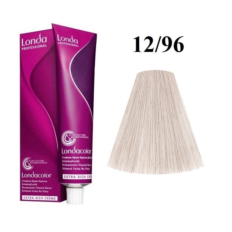 12/96 - blond special cendre violet - Londacolor | Londa Professional | Vopsea de par permanent - 60 ml