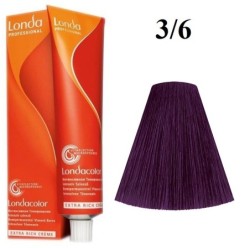 3/6 - castaniu inchis violet  - Londa Professional | Londacolor - vopsea de par fara amoniac - 60 ml