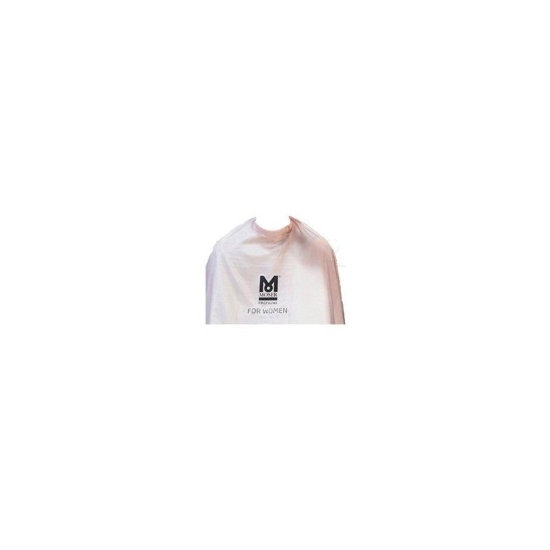 Pelerina de tuns profesională Moser Profiline 137x147 cm, din material textil ușor și anti-păr, ideală pentru saloane.