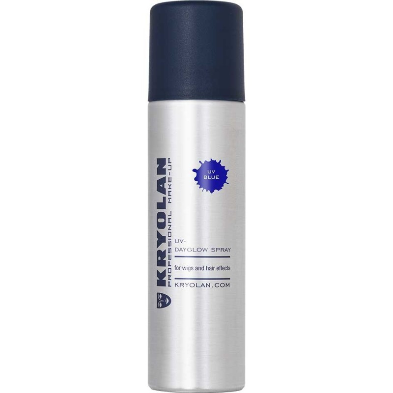 Kryolan professional - spray colorat - uv blue
