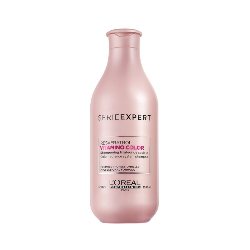 Sampon L'Oréal Professionnel Vitamino Color Resveratrol 300ml pentru păr vopsit. Protejează culoarea 8 săptămâni, oferă străluci