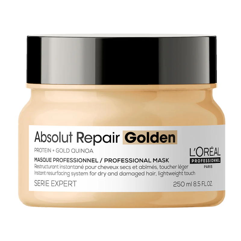 Masca aurie intens restructuranta pentru par foarte deteriorat loréal professionnel serie expert absolut repair, 250ml