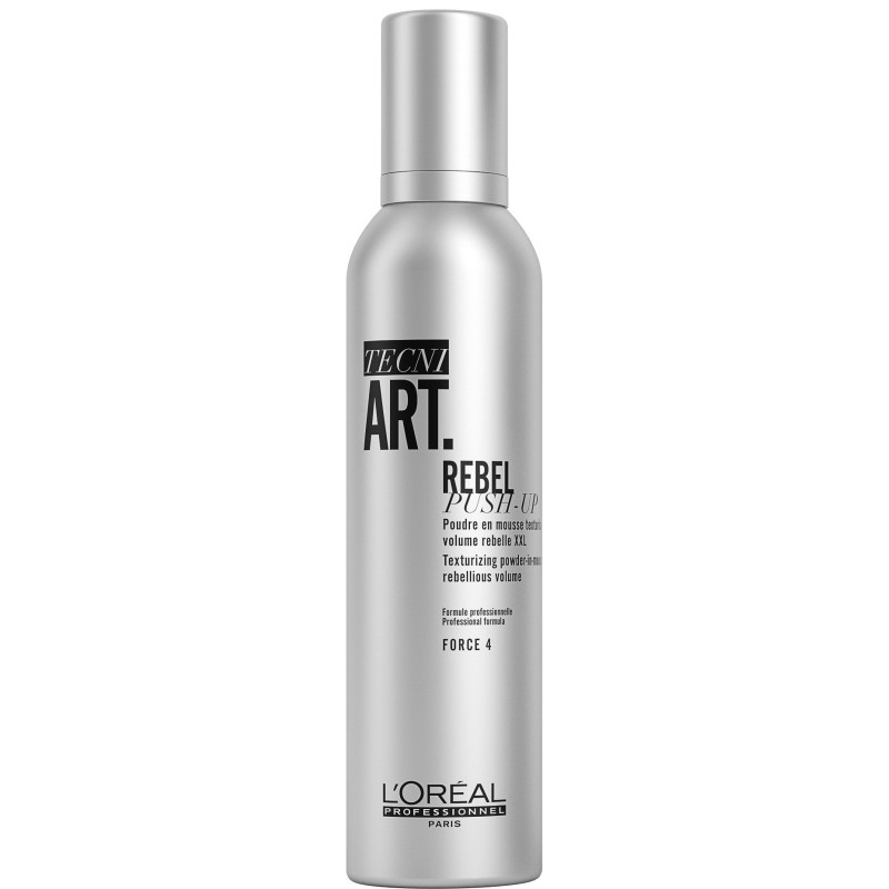 Spuma pudra texturizanta pentru volum rebel push-up tecni.art, 250 ml