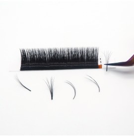 Premium Lashes - Gene False - Fir cu fir - 0.03J - 9MM