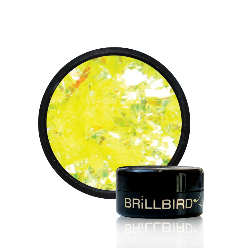 folie vivid neon yellow- BrillBird
