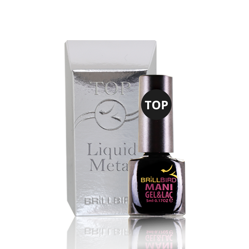 liquid metal gel&lac top | BrillBird