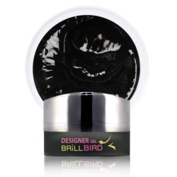 Designer gel black | 3ml | BrillBird