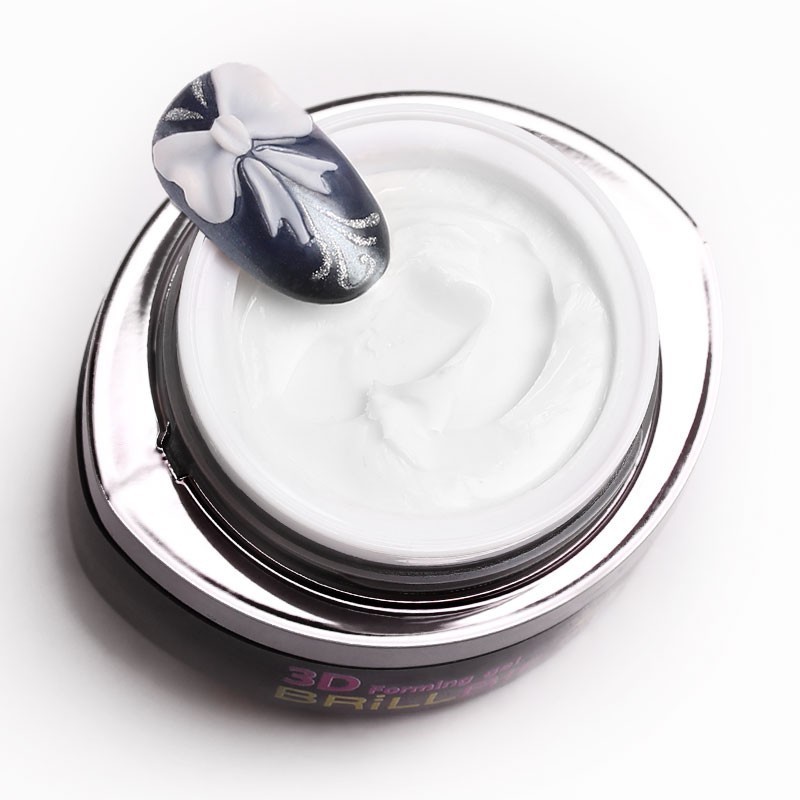 3d forming gel white - 3ml | BrillBird
