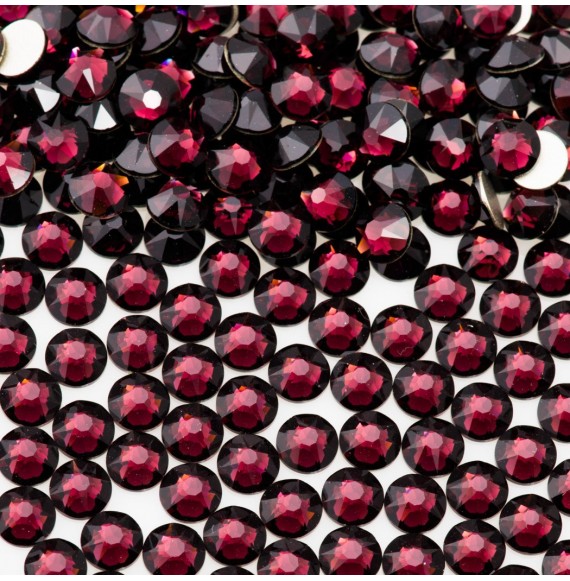 Pietre Swarovski - Burgundy SS5 - 100buc