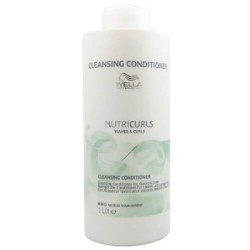 Wella | nutricurls - cleansing conditioner - balsam de curatare pentru par ondulat si cret - 1000ml