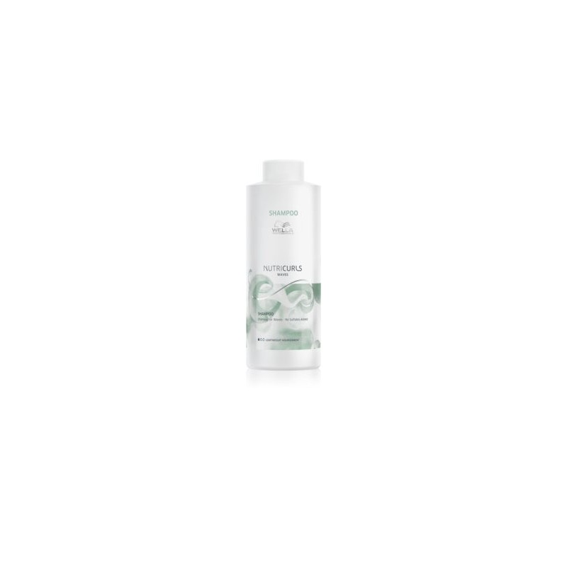Wella | nutricurls - waves - sampon pentru par ondulat - 1000ml