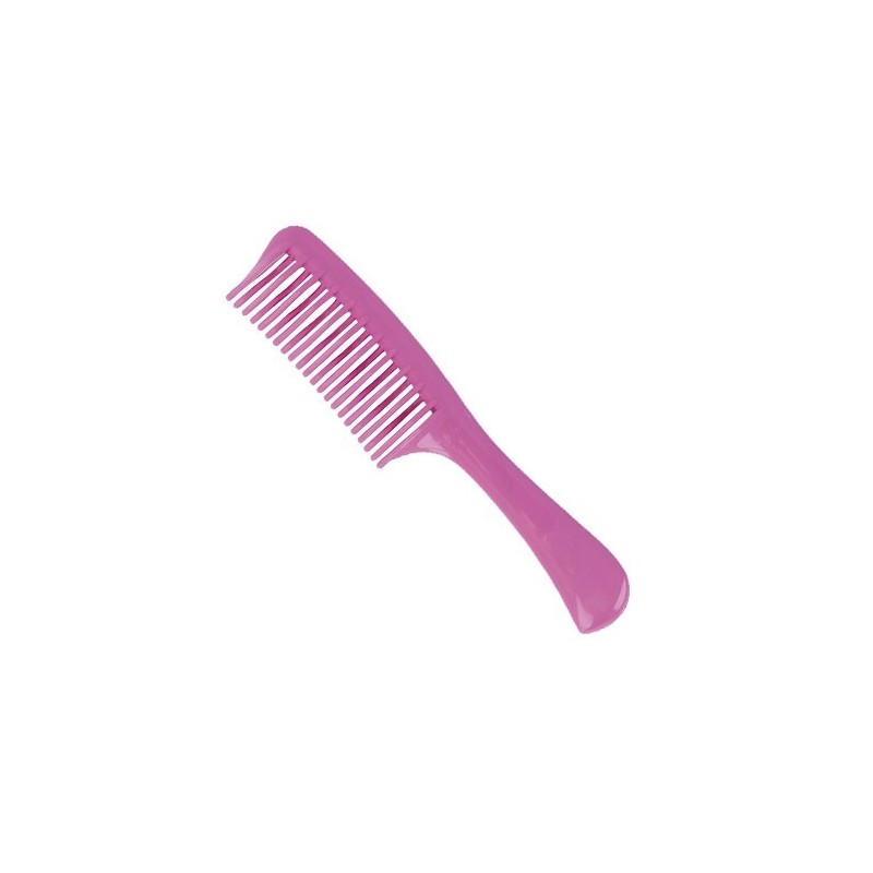 Eurostil | | pieptene cu maner - fuchsia - 00408
