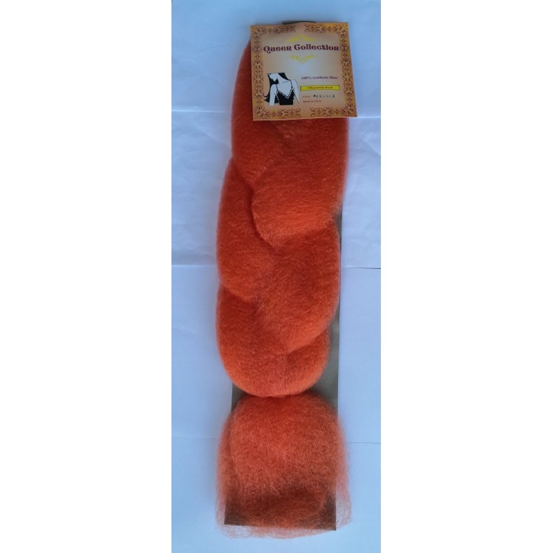 Extensii din par sintetic - afro - orange