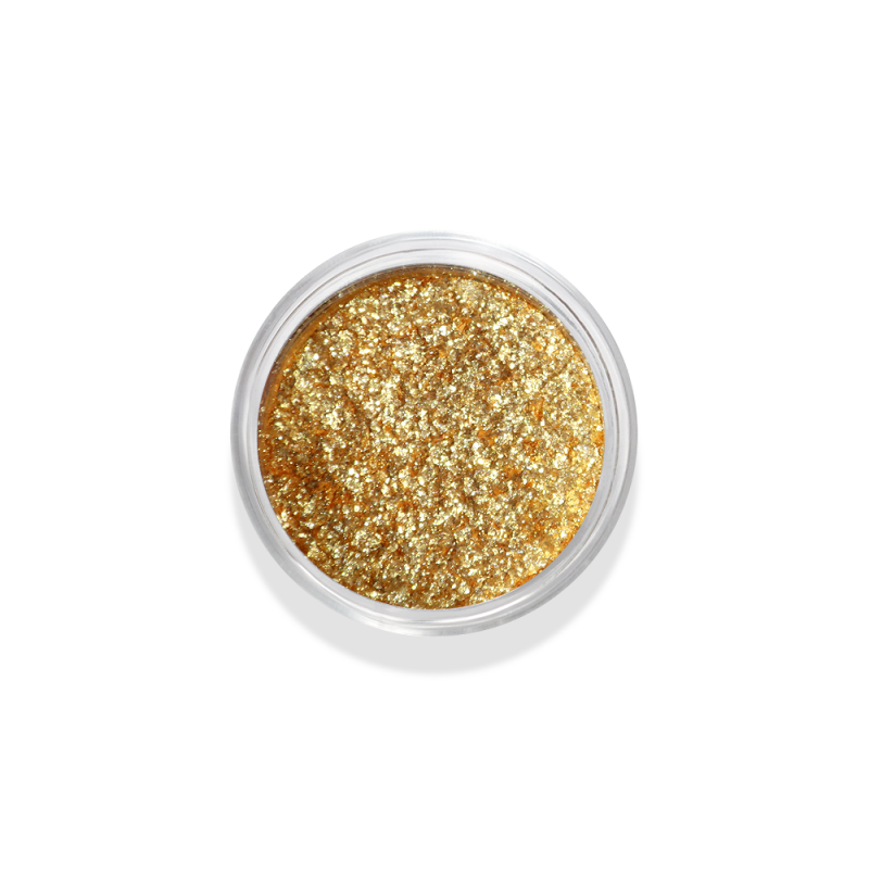 Moyra | praf ornament pentru unghii - vamp - stardust gold - j13 - 5 gr