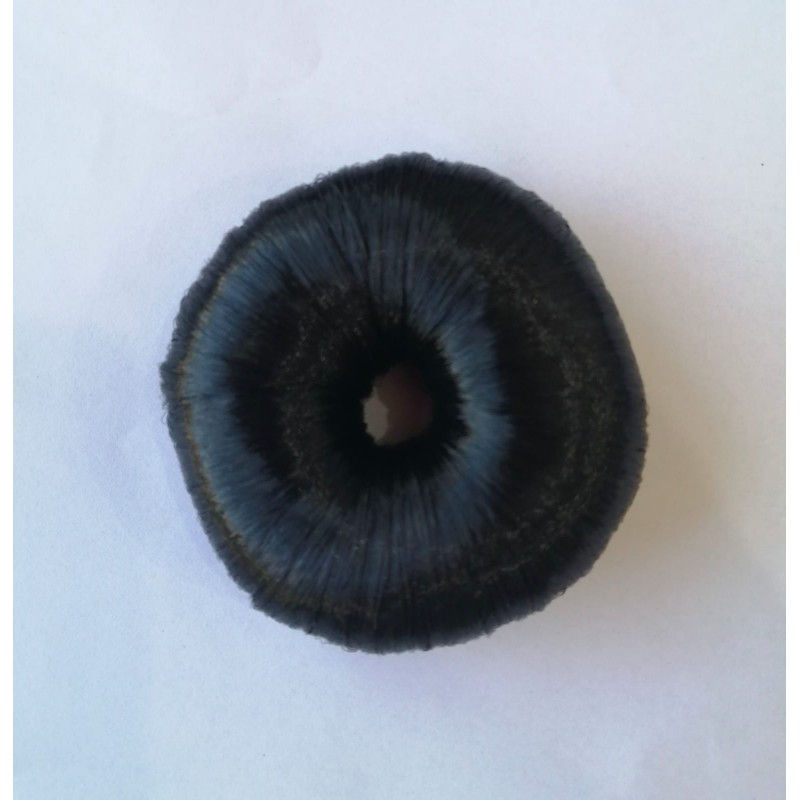 Adaos pentru coc din par | negru - mini