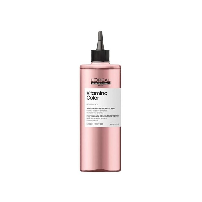 Tratament concentrat pentru mentinerea culorii si stralucirii l'oréal vitamino color resveratrol, 400ml