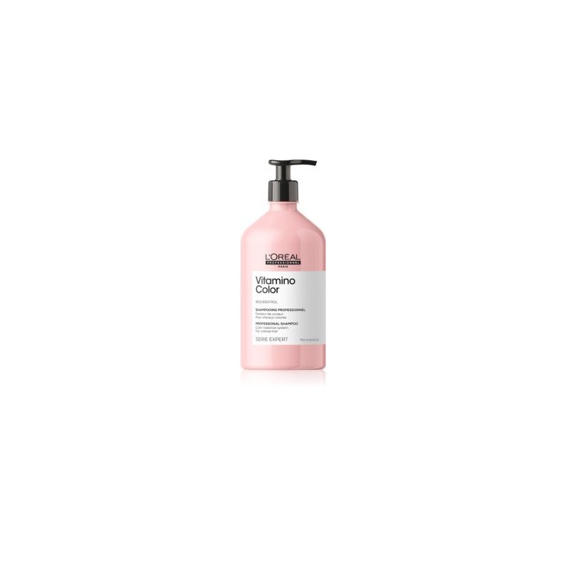 Sampon pentru mentinerea culorii si stralucirii l'oréal professionnel serie expert vitamino color resveratrol, 750 ml