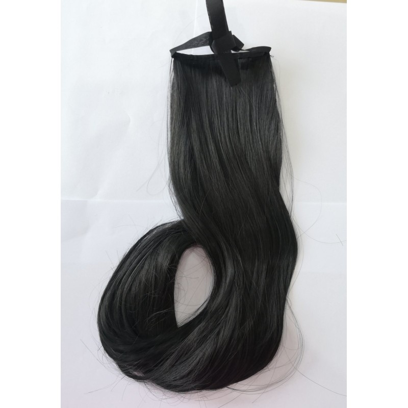 Coada din par artificial | 55cm - nr.1b