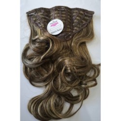 Extensii - cosmo clip - 55cm - choco blond