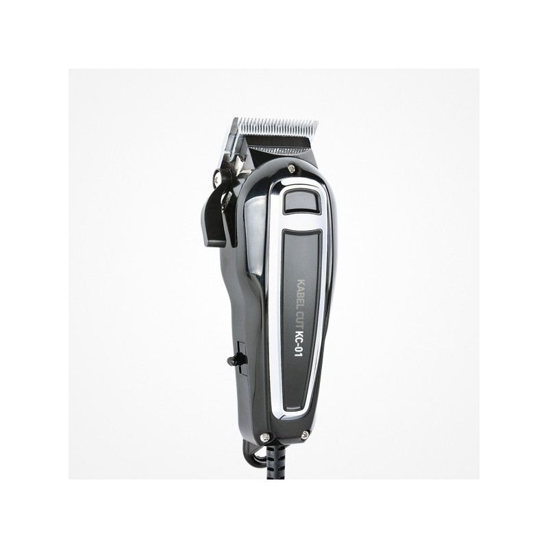 Aparat de tuns profesional Perfect Beauty Kabel Cut KC-01 cu lame din oțel inoxidabil, tăiere precisă și motor 6000 rpm.
