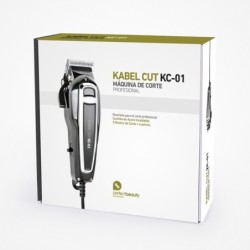 Aparat de tuns profesional Perfect Beauty Kabel Cut KC-01 cu lame din oțel inoxidabil, tăiere precisă și motor 6000 rpm.
