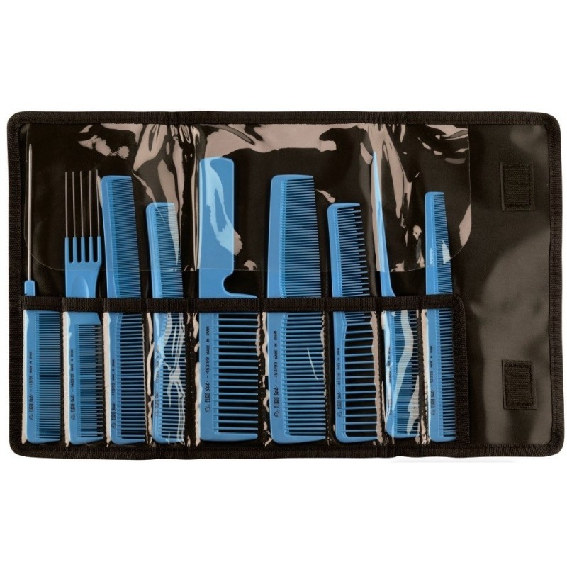 Eurostil | | set de piepteni - 9buc/set - 03928/99 - blue