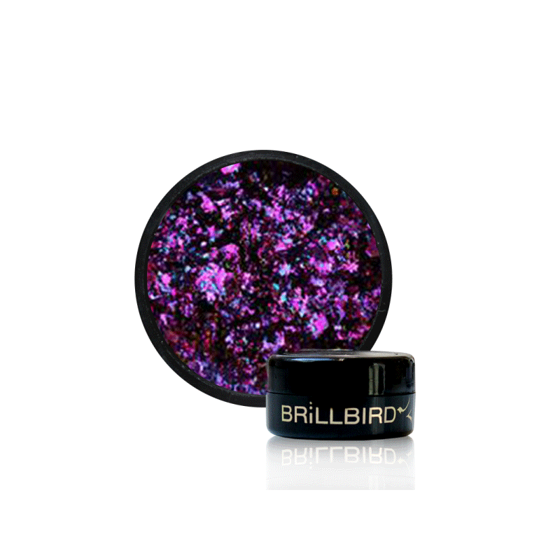 Chrome flakes | purple | BrillBird