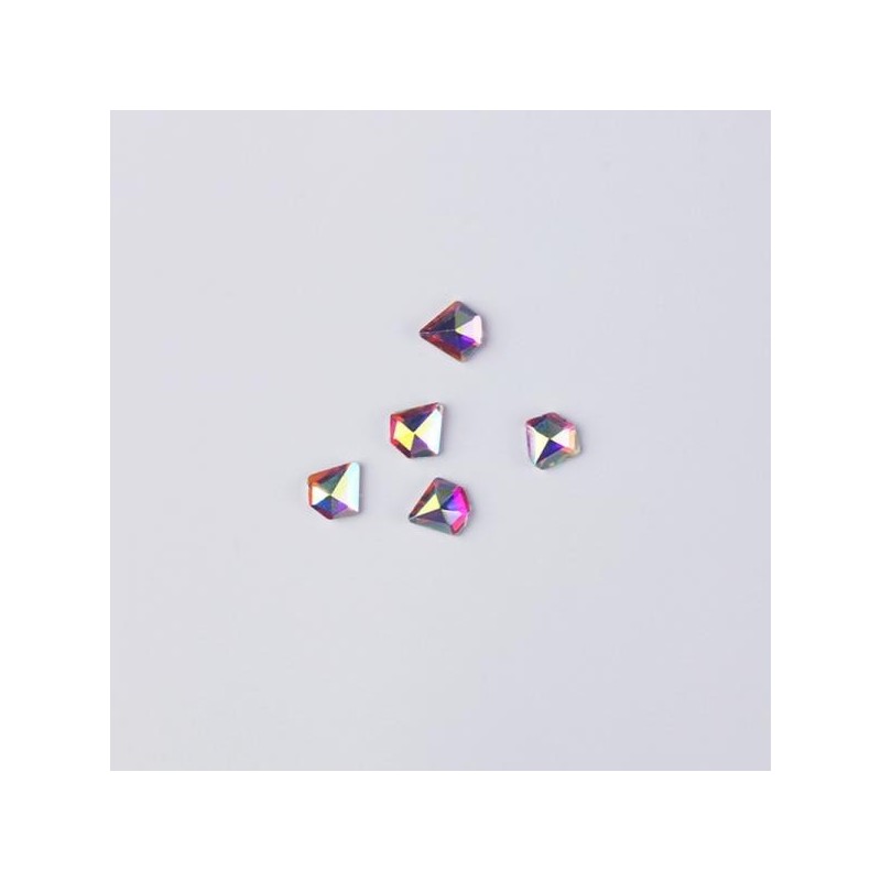 Shaped rhinestone diamond Clear AB- BrillBird