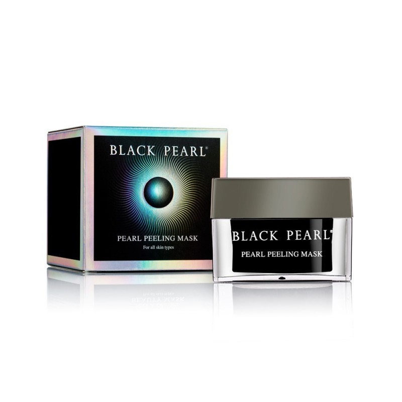 Black pearl | pearl peeling mask - masca exfolianta pentru fata cu perle - 50ml