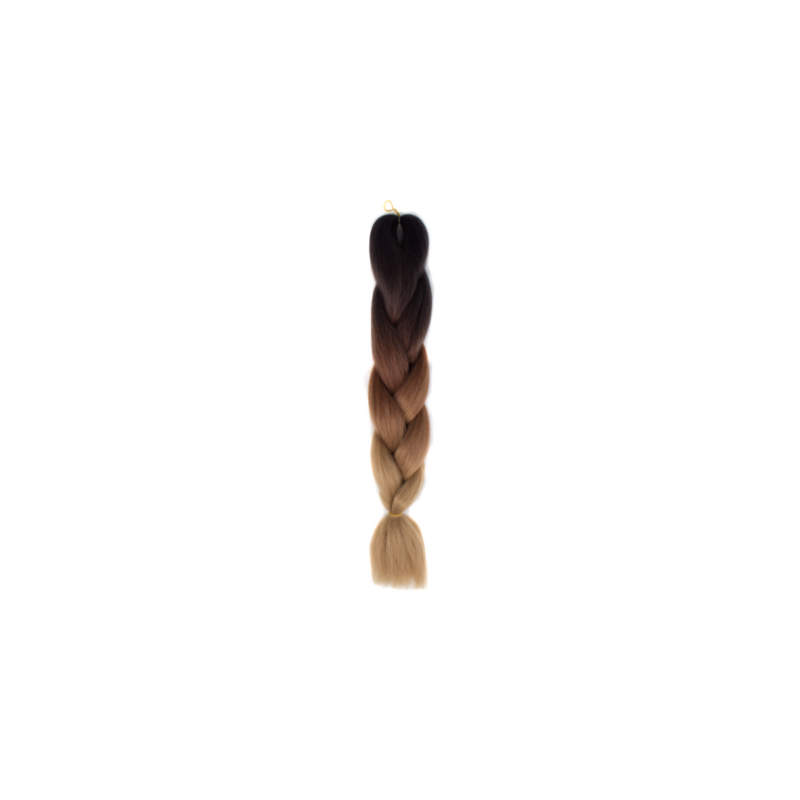Extensii din par sintetic - afro - ombre 53 - 100gr