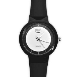 Pearl nails - ceas de mana din silicon - negru