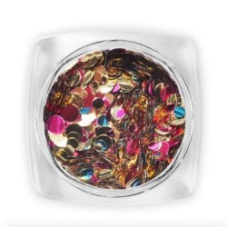 Pearl nails - confetti - d10